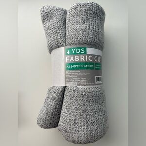 ✨$5 OFF BUNDLE✨ 4 YD Waffle Knit Fabric Gray Stretch Apparel Sewing Supplies
